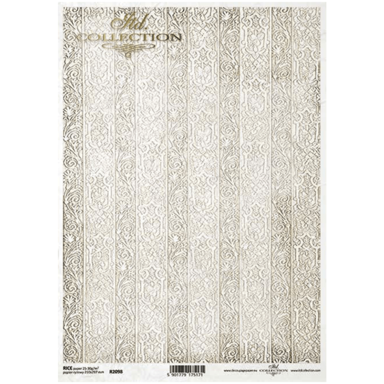 itd 25 ITD COLLECTION DECOUPAGE RICE PAPER A4 - R2098 - Image 1
