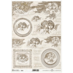 ITD COLLECTION DECOUPAGE RICE PAPER A4 - R2095