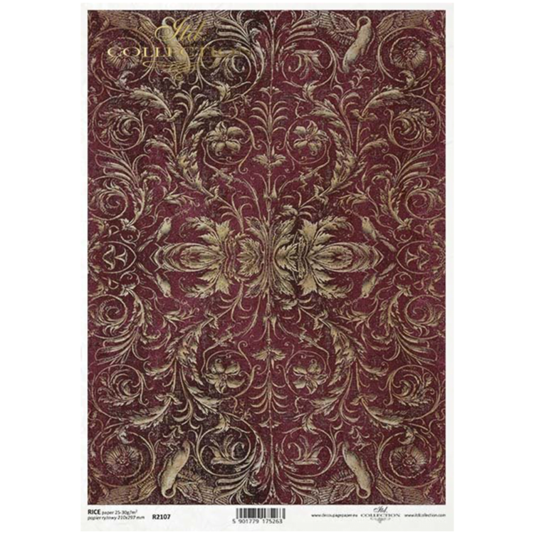 itd 29 ITD COLLECTION DECOUPAGE RICE PAPER A4 - R2107 - Image 1