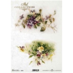 ITD COLLECTION DECOUPAGE RICE PAPER A4 - R1979
