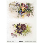 ITD COLLECTION DECOUPAGE RICE PAPER A4 - R1976