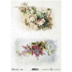 ITD COLLECTION DECOUPAGE RICE PAPER A4 - R1975