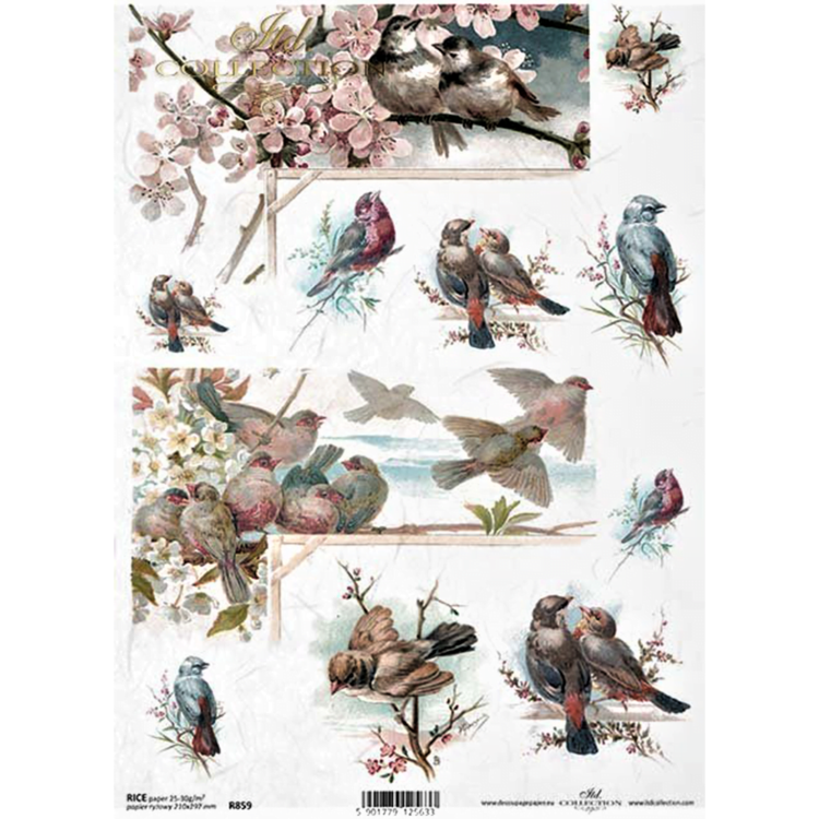 itd 4.jpg ITD COLLECTION DECOUPAGE RICE PAPER A4 - R0859 - Image 1
