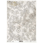 ITD COLLECTION DECOUPAGE RICE PAPER A4 - R2097
