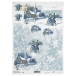 ITD COLLECTION DECOUPAGE RICE PAPER A4 - R0592
