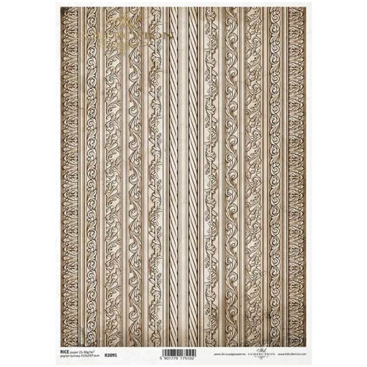 itd 58 ITD COLLECTION DECOUPAGE RICE PAPER A4 - R2091 - Image 1
