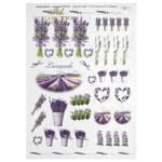 ITD COLLECTION DECOUPAGE RICE PAPER A4 - R0040