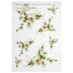 ITD COLLECTION DECOUPAGE RICE PAPER A4 - R0247