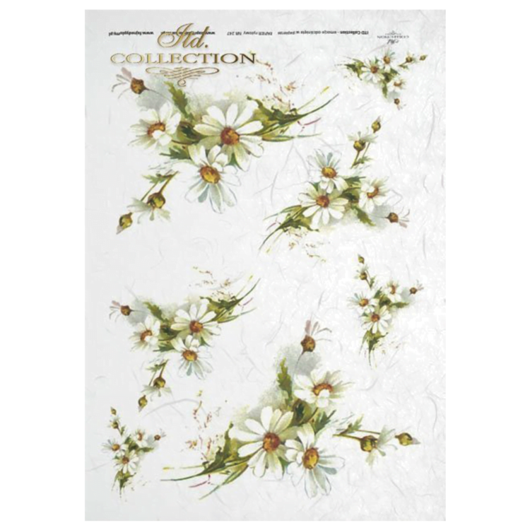 itd 62 ITD COLLECTION DECOUPAGE RICE PAPER A4 - R0247 - Image 1