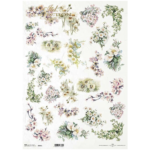 ITD COLLECTION DECOUPAGE RICE PAPER A3 - R0905L