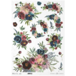 ITD COLLECTION DECOUPAGE RICE PAPER A3 - R0680L