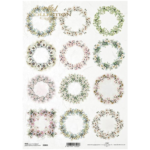 ITD COLLECTION DECOUPAGE RICE PAPER A4 - R2066