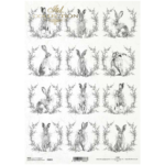 ITD COLLECTION DECOUPAGE RICE PAPER A4 - R2015