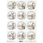 ITD COLLECTION DECOUPAGE RICE PAPER A4 - R2014