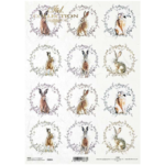 ITD COLLECTION DECOUPAGE RICE PAPER A4 - R2016