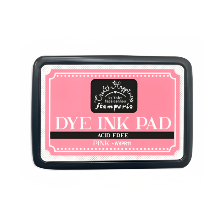 STAMPERIA DYE INK PAD PIGMENT PAD WKPR11 PINK - Image 1