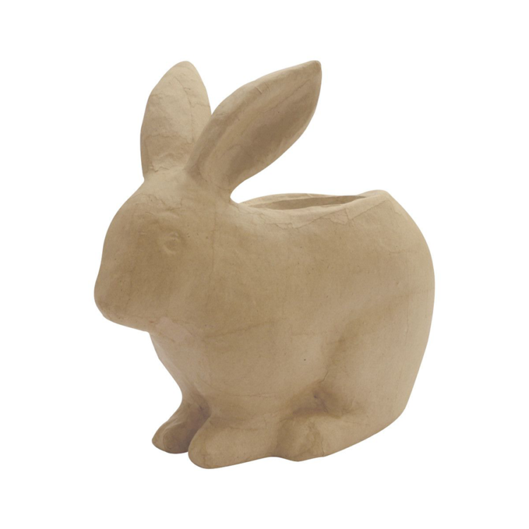 DECOPATCH PAPIER-MÂCHÉ RABBIT - HD054C - Image 1