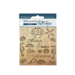 STAMPERIA BLUE DREAM BEER CARDBOARD ELEMENTS 14/14CM SCB156
