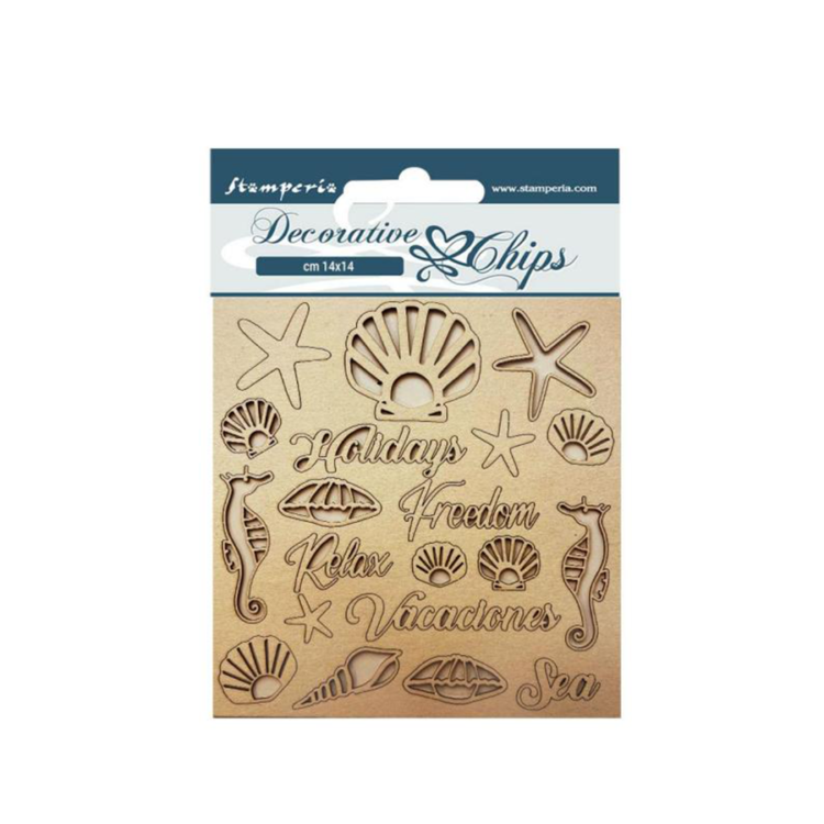 SCB156_1 STAMPERIA BLUE DREAM BEER CARDBOARD ELEMENTS 14/14CM SCB156 - Image 1