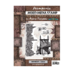 STAMPERIA MIXED MEDIA STAMPS - RUBBER STAMPS WTKAT28