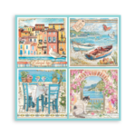 STAMPERIA BLUE DREAM PAPER BLOCK 20.3/20.3 CM - SBBS75 - Image 3