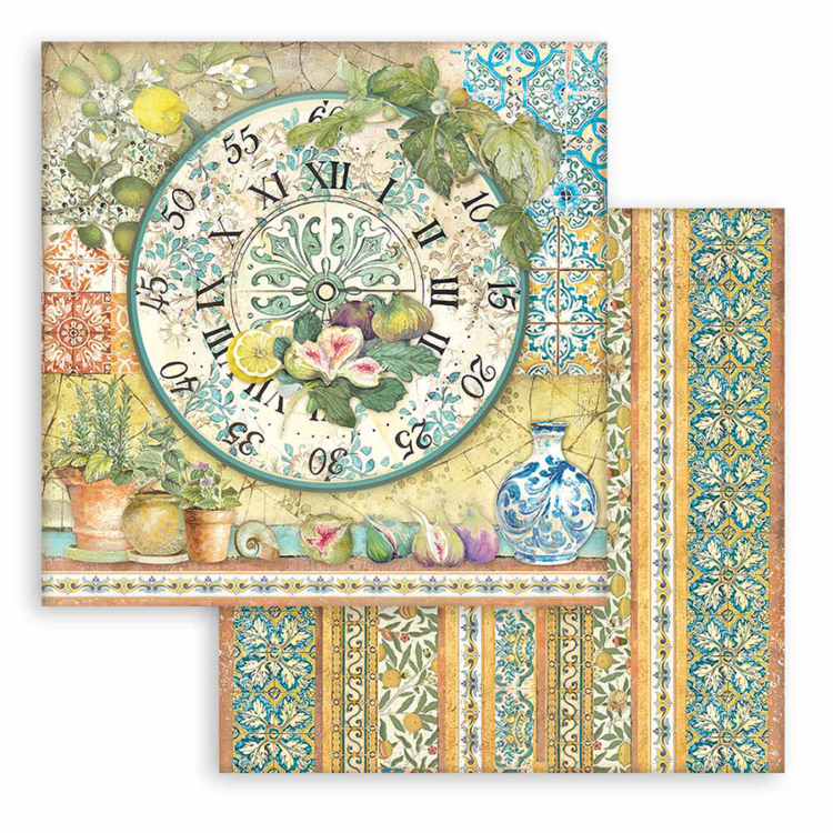 STAMPERIA BLUE DREAM PAPER BLOCK 20.3/20.3 CM - SBBS75 - Image 14
