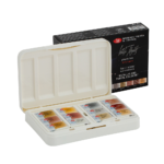 LENINGRAD WATERCOLOR PAINT WHITE NIGHTS 12 COLORS METALLIC AND PASTEL