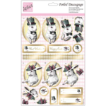 DOCRAFTS FOILED DECOUPAGE - A VICTORIAN EASTER ANT 169920