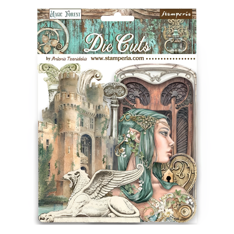 DFLDC73 STAMPERIA MAGIC FOREST DIE CUTS DFLDC73 - Image 1