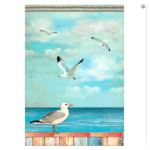 STAMPERIA BLUE DREAM DECOUPAGE RICE PAPER A4 - DFSA4747