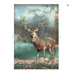 STAMPERIA MAGIC FOREST DECOUPAGE RICE PAPER A4 -DFSA4750