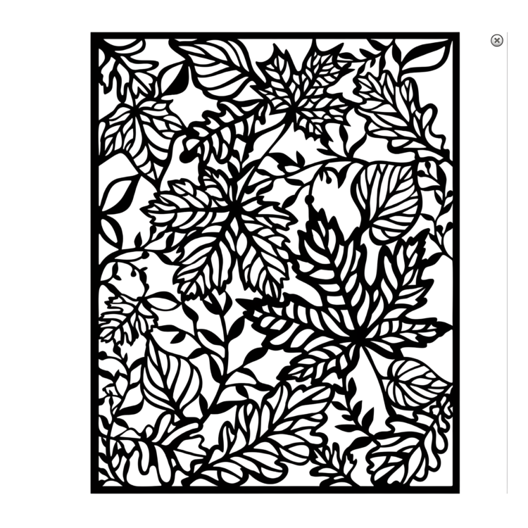 STAMPERIA MAGIC FOREST - PATTERN 20 X 25 CM - KSTD129 - Image 1