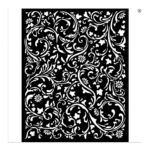 STAMPERIA MEDIA STENCIL - TEMPLATE 20 X 25 CM - KSTD131