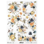 ITD COLLECTION DECOUPAGE RICE PAPER A4 - R1833