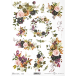 ITD COLLECTION DECOUPAGE RICE PAPER A4 - R1836