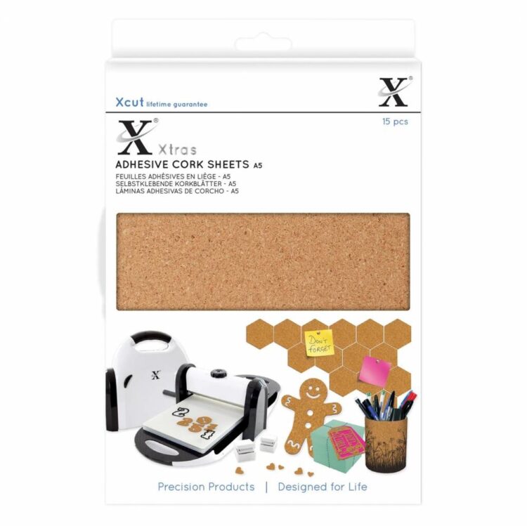 XCU 174403 DOCRAFTS CORK LEAVES A5 15PCS. - XCU 174403 - Image 1