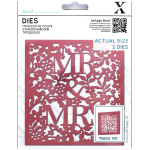 DOCRAFTS CUTTING DIES - MR & MRS XCU 503181