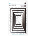 DOCRAFTS CUTTING DIES - RECTANGLE 5PCS. XCU 503409