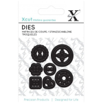 DOCRAFTS CUTTING DIES - BUTTONS XCU 503612