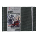 HAHNEMUHLE TONED WATERCOLOUR BOOK GREY 200G, A6, 60 P.