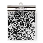 STAMPERIA MEDIA STENCIL - TEMPLATE 20 X 25 CM - KSTD128