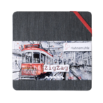 HAHNEMUHLE SKETCHBOOK ZIG ZAG 300 GSM, 5/5 CM, 18 PAGES