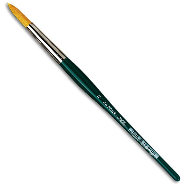 nomer 14.jpg DA VINCI BRUSH NOVA SYNTHETICS 1570 ROUND No14 - Image 1