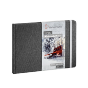 HAHNEMUHLE TONED WATERCOLOUR BOOK GREY 200G, A5, 60 P.