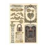 STAMPERIA MAGIC FOREST WOODEN FIGURINES KLSP136