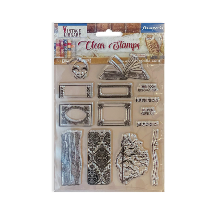 STAMPERIA CLEAR STAMPS 14/18CM - SILICONE STAMP WTK173 - Image 1