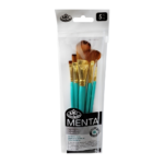 R&L MENTA BRUSHES SYNTHETICS SET 5 PCS RMEN-SET781