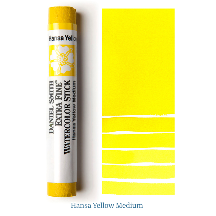 284670006 DANIEL SMITH WATERCOLOR STICK - HANSA YELLOW MEDIUM 284670006 - Image 1