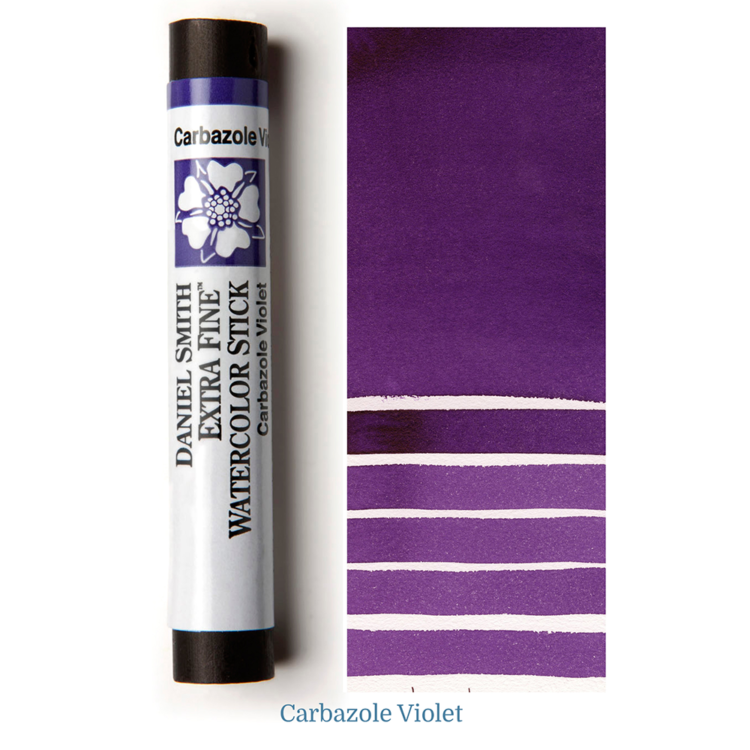 284670021 DANIEL SMITH WATERCOLOR STICK - CARBAZOLE VIOLET 284670021 - Image 1