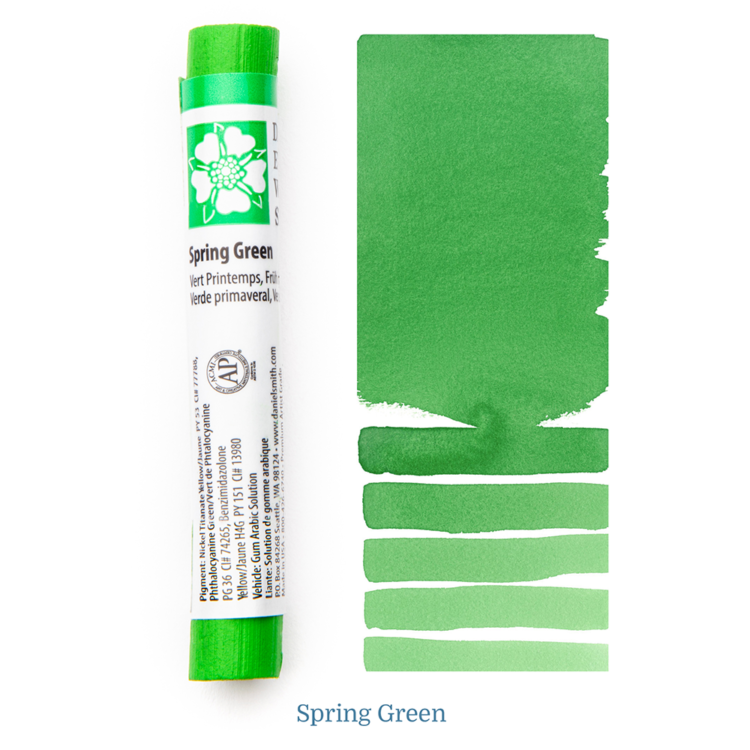 284670057 DANIEL SMITH WATERCOLOR STICK - SPRING GREEN 284670057 - Image 1
